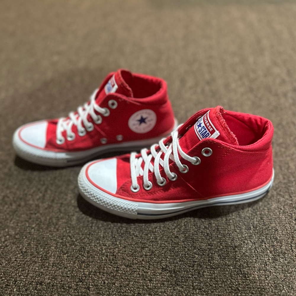 Red Converse - Picture 3 of 7